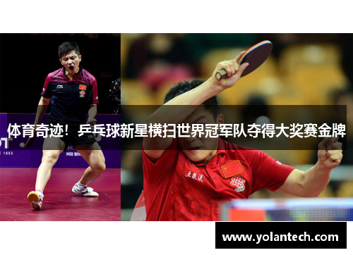 体育奇迹！乒乓球新星横扫世界冠军队夺得大奖赛金牌